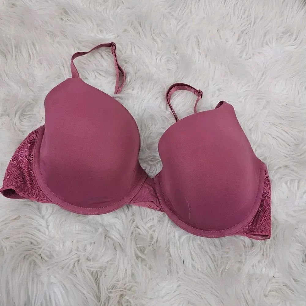 Victoria's Secret Women's T-shirt Lightly Lined Demi Bra Pink Women's Size 36D